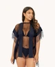 Пляжна туніка PQ Swim XS/S Чорний (BKG-427T-black) - зображення 5
