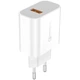 Сетевое зарядное устройство Foneng EU46 QC3.0 Charger (1USBх3A) White (EU46-CH-TC) + кабель USB Type C - изображение 1