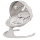 Заколисуючий центр Kidwell LUXI Light Melange електронна гойдалка дитяча шезлонг для немовлят з музикою автоматичне гойдання гойдалка для новонароджених крісло-гойдалка дитяча - зображення 3