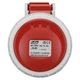 Розетка кабельна 16А, 380V, 2P+E, IP67, IDE (3701) - зображення 2