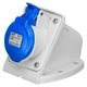 Розетка настінна 16А, 220V, 2P+E, IP44, IDE (2321) - зображення 6