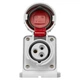 Розетка настінна 16А, 380V, 2P+E, IP67, IDE (3821) - зображення 8