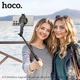 Селфі-трипод HOCO K25 Sherkhan magnetic aluminum alloy live broadcast holder (150сm) Black (6942007646314) - изображение 9