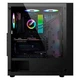 Корпус для игрового ПК Marvo CA-123 (Mid Tower корпус, ATX, Micro ATX, Mini-ITX, 2×3.5” HDD, 3×2.5” SSD) - Черный - изображение 4