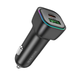 Автомобільний зарядний пристрій BOROFONE BZ28A Trophie PD30W+QC3.0 car charger Black (6941991110818) - изображение 3