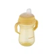 Кружка тренировочная с силиконовым носиком FirstCup 250 мл Canpol babies Желтая (5901691870086) - изображение 2