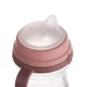 Кружка тренировочная с силиконовым носиком FirstCup 250 мл BONJOUR PARIS Canpol babies Розовая (5901691870000) - изображение 3