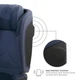 Автокресло Kinderkraft Unity 2 i-Size гр.2/3 15-36 кг Navy, 5902533928361 - изображение 6