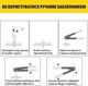 Ручной усиленный заклепочник с комплектом насадок 2.4–4.8 мм - изображение 3