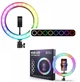 Светодиодное селфи-кольцо с RGB подсветкой Soft Ring Light MJ 300 - изображение 3