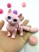 Подвижная 3д игрушка Котенок розовый - изображение 1