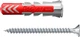 Kołek rozporowy Fischer DuoPower 535459 8 x 40 mm S ze śrubą 50 szt (4048962239881) - obraz 1