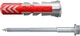 Дюбель Fischer DuoPower 535461 6 х 50 мм S із шурупом 25 шт (4048962239904) - зображення 1