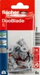 Дюбель Fischer DuoBlade S K NV с шурупом для гипсокартона 6 шт (545684) - изображение 2
