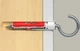 Дюбель Fischer DuoTec 10 мм RH з круглим гачком 2 шт (537264) - зображення 7