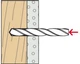 Дюбель Fischer DuoTec 10 мм RH з круглим гачком 2 шт (537264) - зображення 9