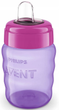 Kubek z ustnikiem Philips Avent 9 m+ SCF553/03 260 ml Fioletowy (8710103667056) - obraz 2