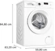 Стиральная машина полногабаритная Bosch Serie 2 WGE02200BY - изображение 2