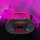 Радіоприймач Denver TCL-212BT Pink - зображення 7