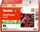 Дюбель Fischer DuoPower 6 х 30 мм 100 шт (535453) - зображення 4