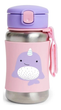 Bidon dla Dziecka Termiczny Skip Hop stalowy Jednorożec 350 ml ZOO (9I239410) (0194133273339) - obraz 1