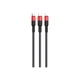 Дата кабель USB 2.0 AM to Lightning + Micro 5P + USB-C 1.0m Xpress one X26 + HOCO (m512189) - изображение 2