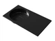 Умивальник накладний Status Fency Low 80 R Black - зображення 3