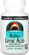 Альфа-ліпоєва кислота Source Naturals Alpha Lipoic Acid 300 мг 60 таблеток в упаковці (ARE-575208) - зображення 1