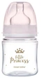 Детская бутылочка антиколиковая для кормления новорожденных 120 мл EasyStart Royal Baby Canpol babies розовый - изображение 1