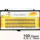 Ресницы Nesura Eyelash Classic 10D, 0,10, изгиб C, 10 мм - изображение 3
