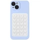 Держатель-присоска для телефона Double Side Silicone 80*55мм White - изображение 2