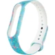 Силиконовый ремешок с рисунком для Xiaomi Mi Band 5 / 6 Фламинго / Бирюзовый - изображение 2