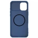 Карбоновая накладка Nillkin CamShield Pro Magnetic для Apple iPhone 16 (6.1") Blue - изображение 5
