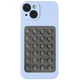 Держатель-присоска для телефона Double Side Silicone 80*55мм Gray - изображение 2