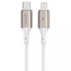 Дата кабель Proove Flex Metal Type-C to Lightning 27W (1m) White - зображення 1