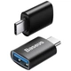 Переходник Baseus Ingenuity Series Mini Type-C to USB 3.1 (ZJJQ000001) Black - изображение 2