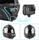 Кріплення GoPro екшн камери на підборіддя або шолом мотоцикла, синьо-чорний - изображение 2