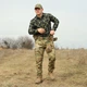 Рубашка “Буревій” (Logo Tan) Lime Green/Navy (8659), S - зображення 3