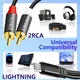 Кабель YIMATEECO [MFi Certified] Lightning to RCA 1м - изображение 3