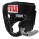 Боксерський шолом TITLE Classic Full Coverage Training Headgear 2.0 Black (капа в комплекті) - зображення 1
