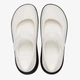 Женские туфли Crocs Stomp Mary Jane CkB 209939-0WX 34-35 (M3/W5) 21 см Молочные (196265831784) - изображение 5