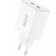 Сетевое зарядное устройство Foneng EU50 PD35W Fast Charger (2USBх3A) White (EU50-CH) - изображение 1