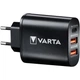 Зарядное устройство Varta Wall Charger 38W Black (57958101401) - изображение 1
