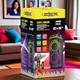 ZXX‑5530 портативна колонка 80 Вт 2×8" з Bluetooth, пульт ДУ, караоке, TWS, LED-підсвіткою, 2 радіомікрофонами, акумулятором до 12 годин - изображение 5