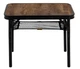 Стол Bo-Camp Woodbine 56x34 см Black/Wood look (1404191) (DAS303265) - изображение 2