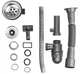 Кухонная мойка Brinex 5050 0.6 мм, накладная BRIN5050SAT06 - изображение 6