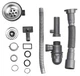 Кухонна мийка Brinex 5080-L 0.6 мм, накладна BRIN5080LSAT06 - зображення 6