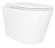 Унитаз подвесной Qtap Scorpio Ultra Quiet, с сиденьем Slim Duroplast/Soft-close/Quick relase QT14332380ASW - изображение 1