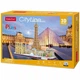 3D пазл CubicFun City Line Париж (MC254h) - изображение 8