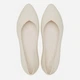 Женские балетки Crocs Brooklyn Pointed Flat Stucco 210169-160 38-39 (W8) 24 см Бежевые (196265769698) - изображение 4